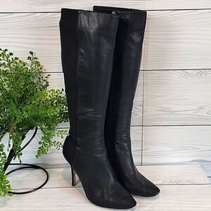 White House Black Market Coralie Knee High Boots - Black Womens Size 9m